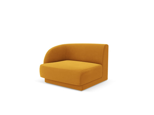Micadoni linker module Miley flueel geel - 90x90x70cm