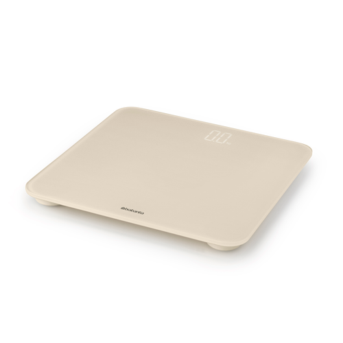 Brabantia ReNew Digitale personenweegschaal, op batterijen - Soft Beige