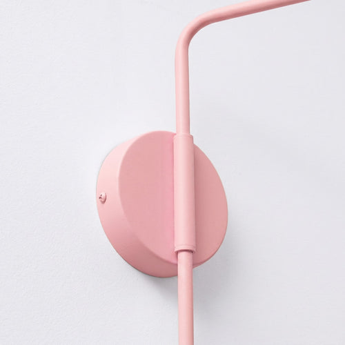 Sollux Lighting Wandlamp NOX roze - 14x61x30cm