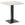 Garden Impressions tuintafel Tobi bistro 75x75 cm - donker grijs