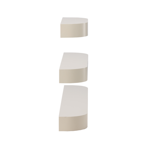 Nest living Sandy Zwevende Wandplanken Beige - Set Van 3 - vtwonen shop
