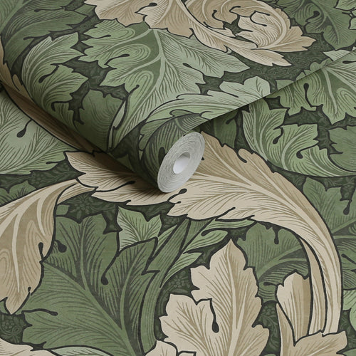 William Morris at Home vliesbehang Acanthus Green - vtwonen shop