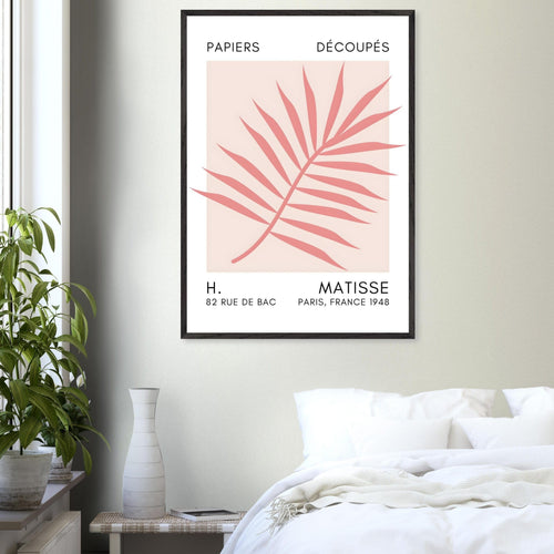 Artfulprints Poster Matisse – Floral reef taupe   - 70x100 cm - Taupe