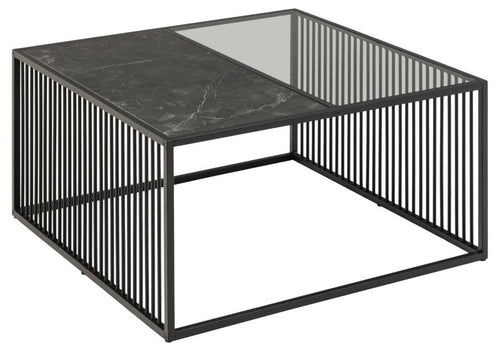 BRAM Salontafel Clune - 80 x 80 cm - Zwart - vtwonen shop