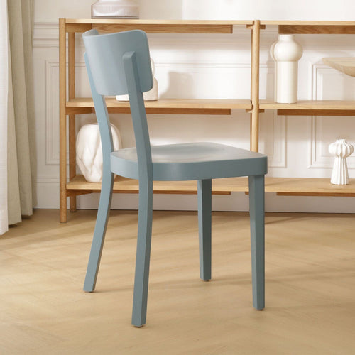 Fameg Fergus Houten Eetkamerstoel Blauw - vtwonen shop