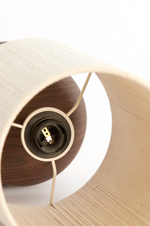 Light & Living tafellamp DANIALO - bruin - Ø22x50.5cm