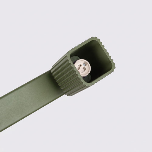 Sollux Lighting Plafondlamp RAYO 2 olijfgroen - 30x6x16,5cm