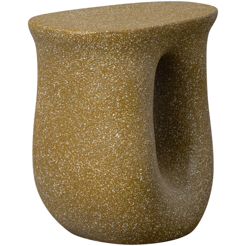 WOOOD bijzettafel met spikkels Mason - Magnesium - Groen - 45x42x33 - vtwonen shop