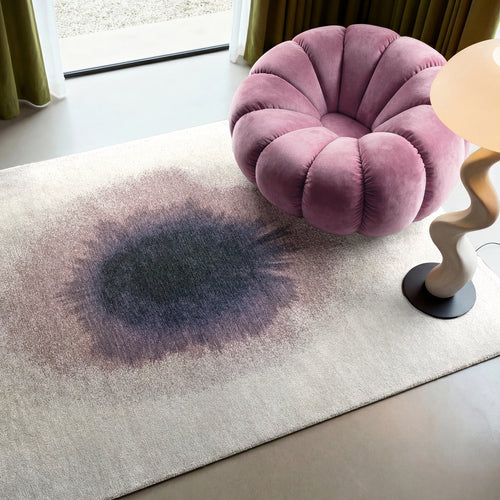 Ecorugs vloerkleed Purple Smoke - paars - 240x240cm