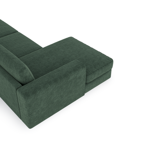 Sia Home -  WILL - Fluweel met patroon - Smaragdgroen - 304cm