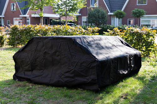 MaximaVida picknicktafel beschermhoes London 300 cm zwart - zware uitvoering - vtwonen shop