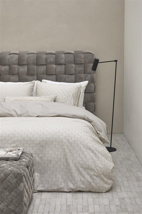 Riviera Maison dekbedovertrek Arched - 200x200/220 cm - zand