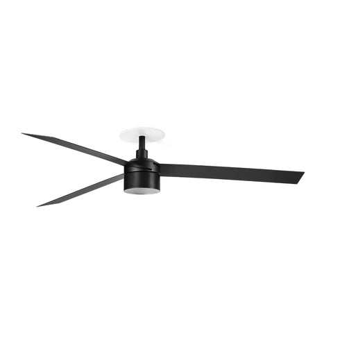Faro Cruiser Cruiser Inbouwplafondventilator 132 cm TEK LED Mat Zwart 3000K