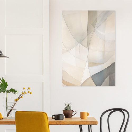 Artfulprints  Abstract - Fine lines 5   poster A4 21x29.7 cm
