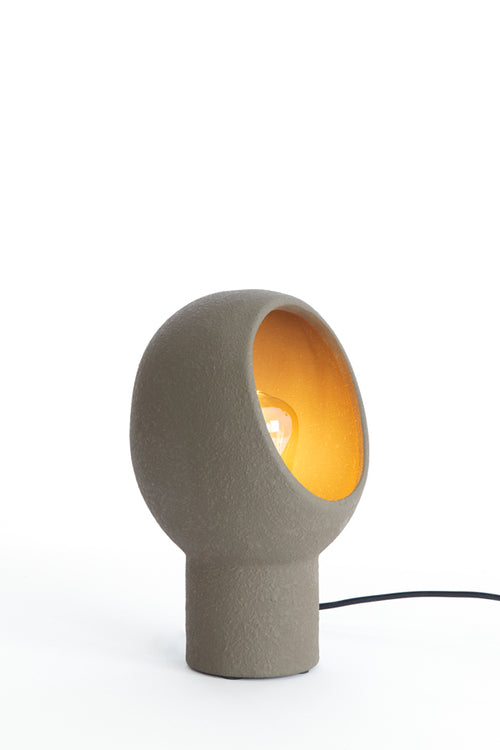 Light & Living tafellamp MONK - 18.5x17x30cm - bruin