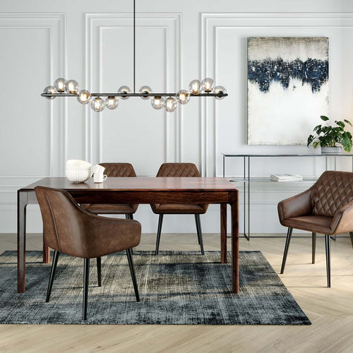 Kare Design Eettafel Brooklyn Walnut - vtwonen shop