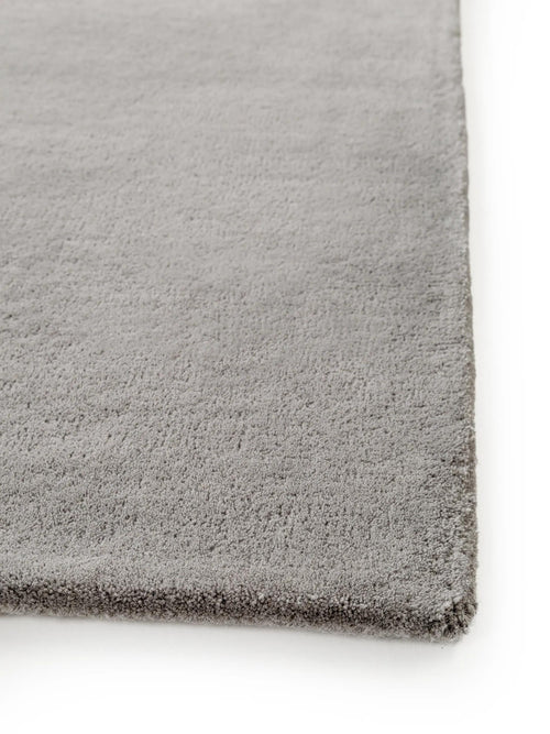 benuta wollen vloerkleed Bent - grijs - 250x350 cm