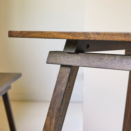 Tikamoon Eettafel van massief mangohout voor 6/8 personen - Bruin - vtwonen shop