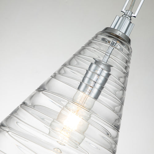 Elstead Feiss Elmore Koepel Hanglamp Plafondlamp Gepolijst Chroom