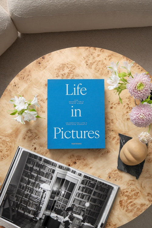 Printworks Fotoalbum - Life in Pictures - Blauw