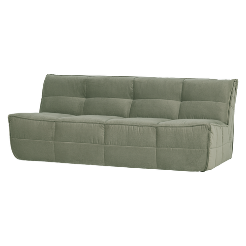 vtwonen 3-zits element Cluster - Velvet - Pistache Groen - 81x204x91