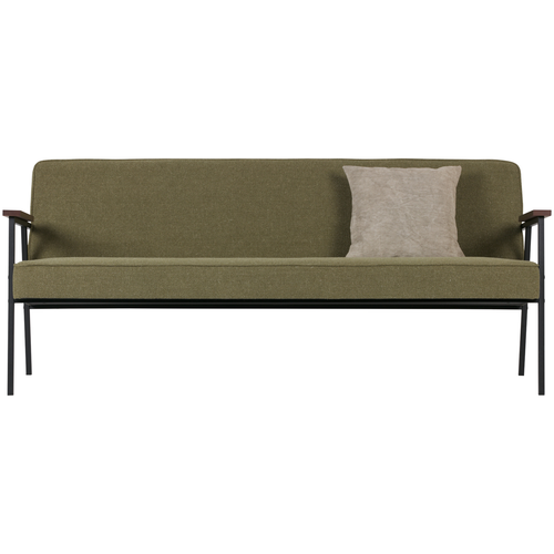 Woood Exclusive Elizabeth Bank 2-Zits - Combinatiestof - Olijfgroen