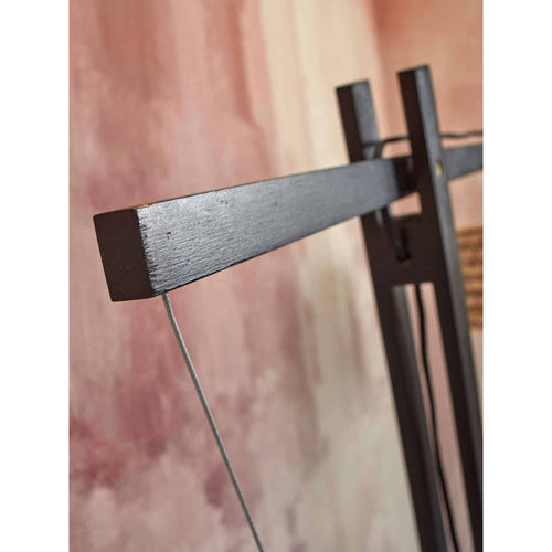 GOOD&MOJO vloerlamp Java - zwart - Ø50cm - vtwonen shop