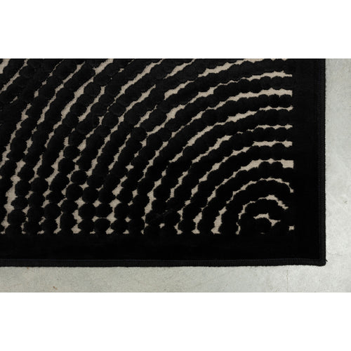 Dutchbone Dots Vloerkleed Zwart 170X240 - vtwonen shop