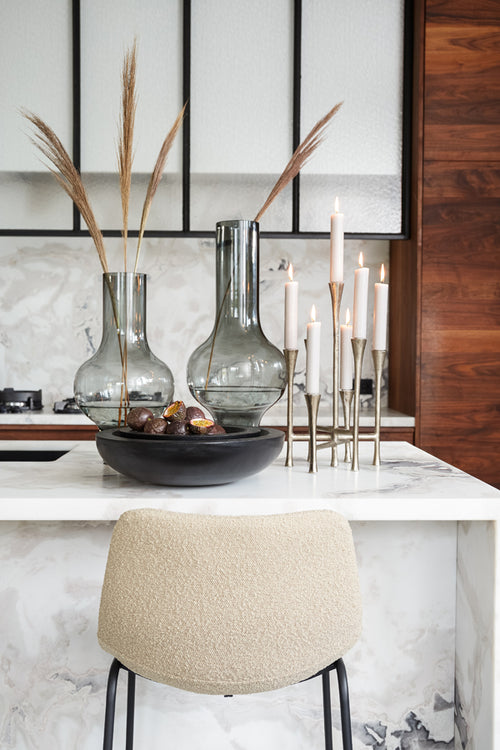 Light & Living vaas KAELA - Ø25.5x47cm - grijs