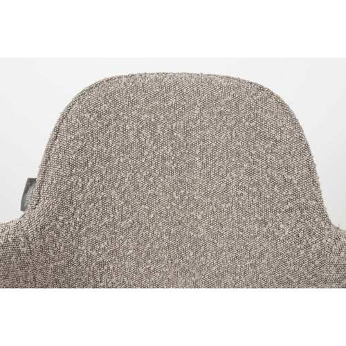 Zuiver Albert Kuip Swivel Eetkamerstoelen armleuning Taupe - Set van 2 - vtwonen shop