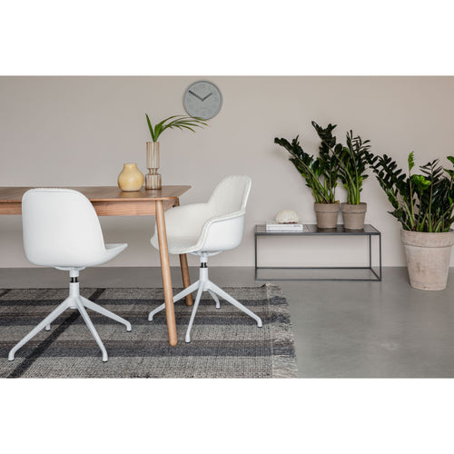 Zuiver Albert Kuip Swivel Eetkamerstoelen  Wit - Set van 2 - vtwonen shop
