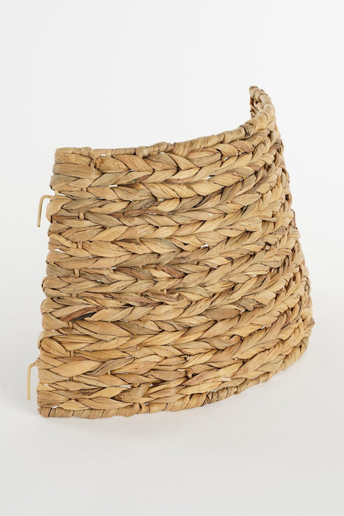 Mica Decorations Kerstboomrok Opvouwbaar - H26 x Ø47 cm - Zeegras - Naturel Bruin