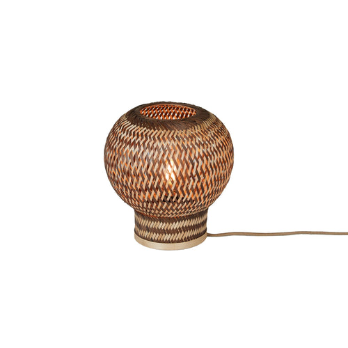 GOOD&MOJO tafellamp BARBADOS - bruin - Ø25cm - vtwonen shop