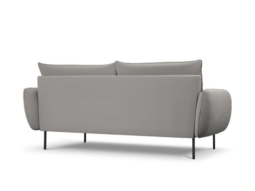 Cosmopolitan Design Bank Vienna 4-zits, boucle, grijs - 92x230x95cm