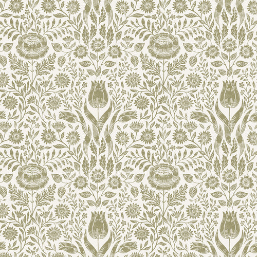 Laura Ashley Vliesbehang - Ashstead Damask Hedgerow