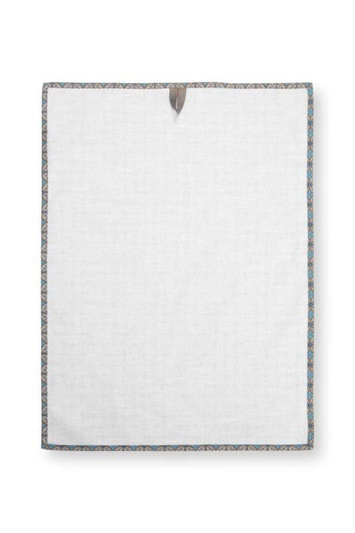 Pip Studio Theedoek - Blooming Tales - Khaki - Set van 2