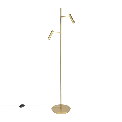 Atmooz vloerlamp Savage - antiek messing - 52 x 33 x H 152 cm - geïntegreerde led