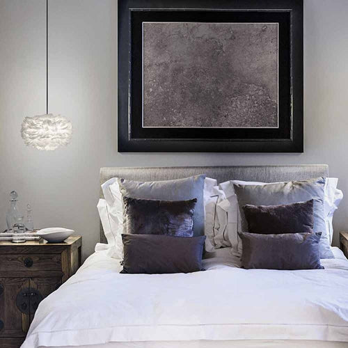 Umage Eos Mini hanglamp white - met koordset zwart - Ø 35 cm - vtwonen shop