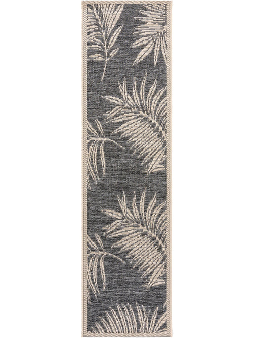 benuta binnen- en buitenloper River - blauw - 67x240 cm