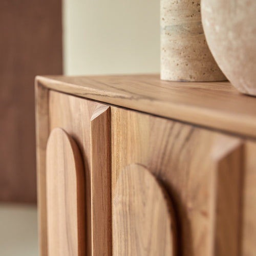Tikamoon Buffetkast van massief acacia 180 cm - Naturel - vtwonen shop