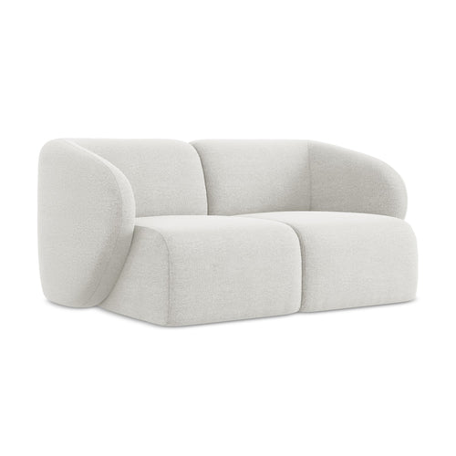 LaMiaSofa Tweezits modulaire bank Cervo - bouclé - wit - 174x94x75