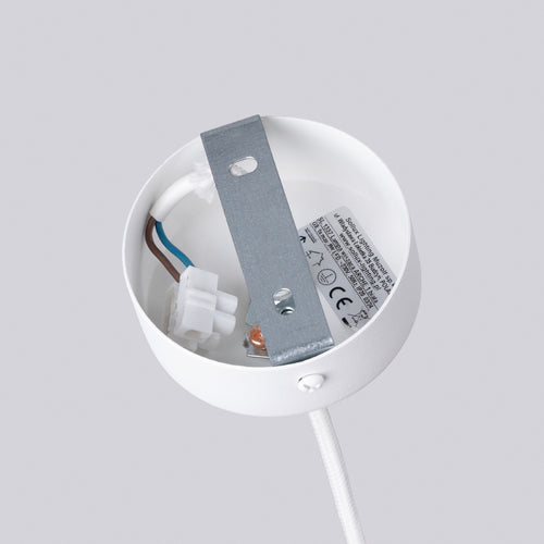 Sollux Lighting Hanglamp ARCHE 1 wit - 8x8x120cm