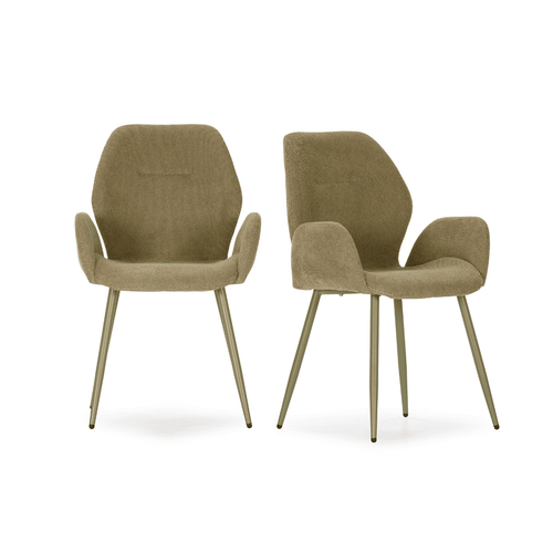 Calicosy - Eetkamerstoel Set van 2 SOLA - 57,5x57x47,5 cm