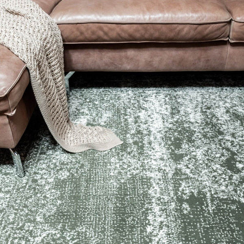 Vintage Vloerkleed  Bloom - Groen - EVA Interior - 80 x 150 cm - vtwonen shop