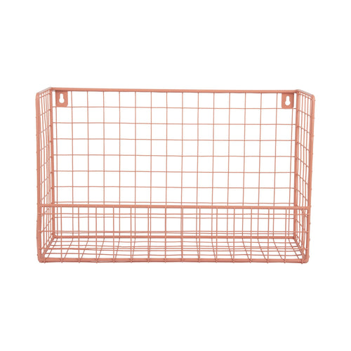 Present Time wanddecoratie Reja - oranje - 15x40x25cm - vtwonen shop