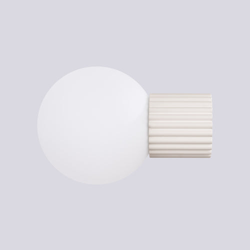 Sollux Lighting Wandlamp HALO beige IP44 - 12x17x12cm