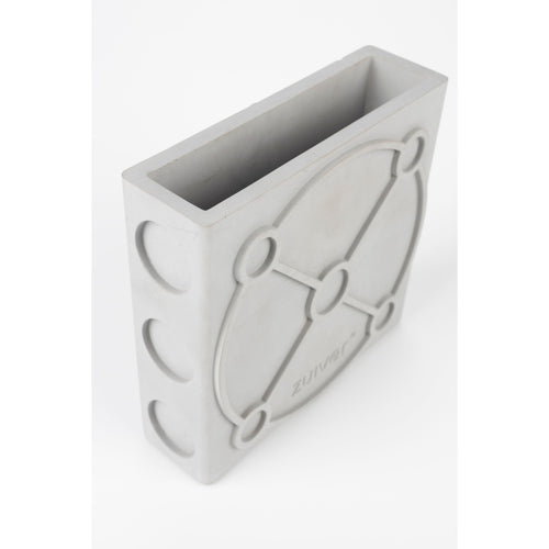 Zuiver Graphic Vaas Plat Grijs - vtwonen shop