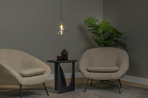 Lucide hanglamp GISELA - Geïntegreerde LED - Transparant
