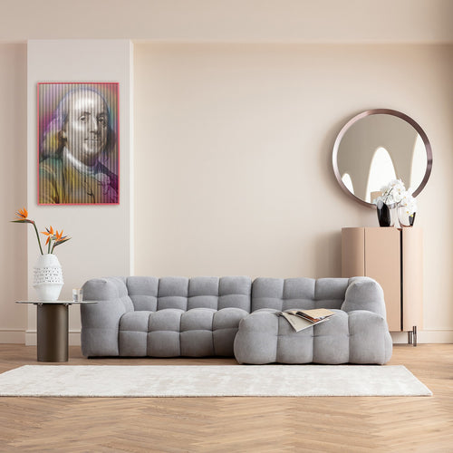 Kare Design Schilderij man kaartjes 80x120cm - vtwonen shop