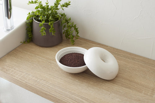 Yamazaki Keramische Luchtverfrisser Houder - Tower - Wit - vtwonen shop